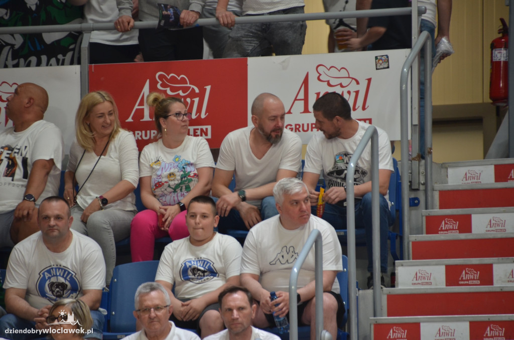 Kibice na meczu Anwil Włocławek vs Spójnia Stargard