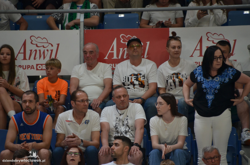 Kibice na meczu Anwil Włocławek vs Spójnia Stargard