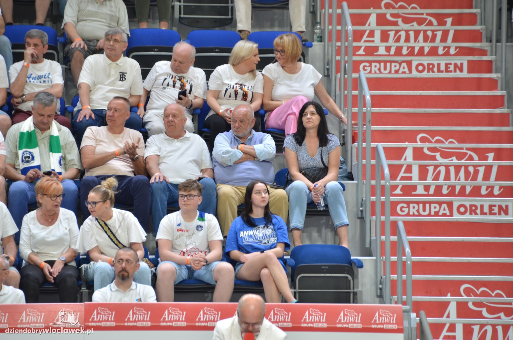 Kibice na meczu Anwil Włocławek vs Spójnia Stargard