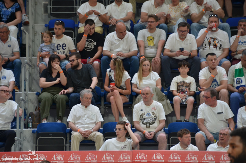 Kibice na meczu Anwil Włocławek vs Spójnia Stargard