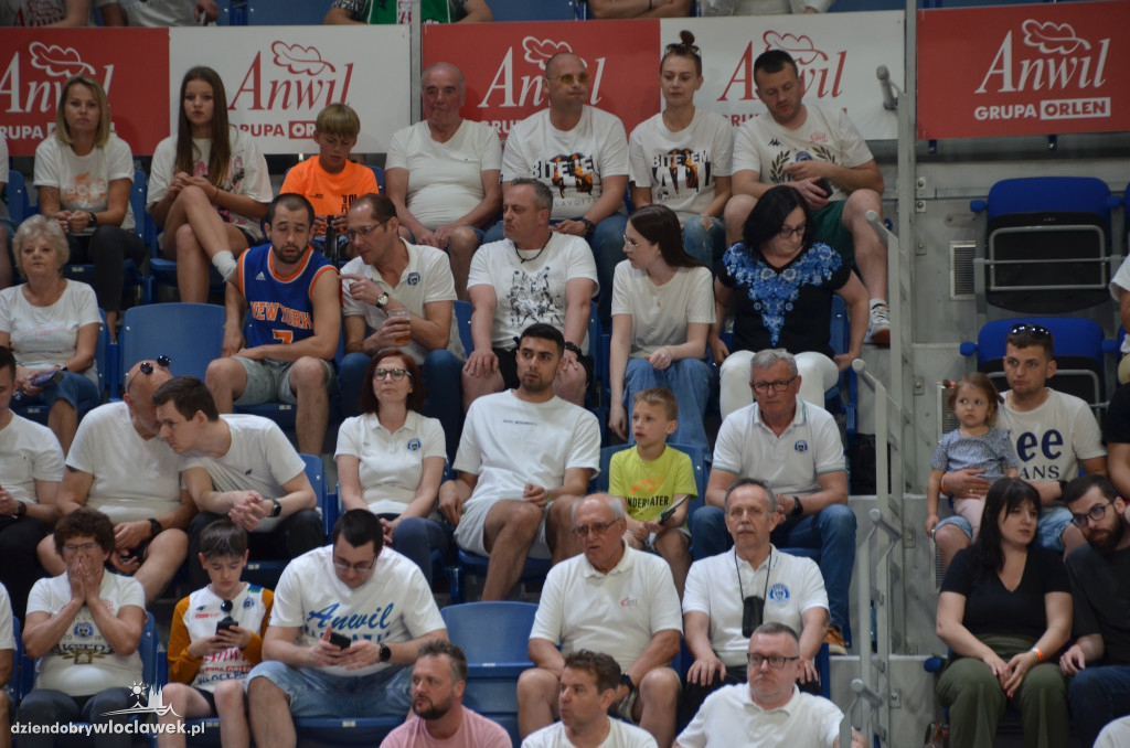 Kibice na meczu Anwil Włocławek vs Spójnia Stargard