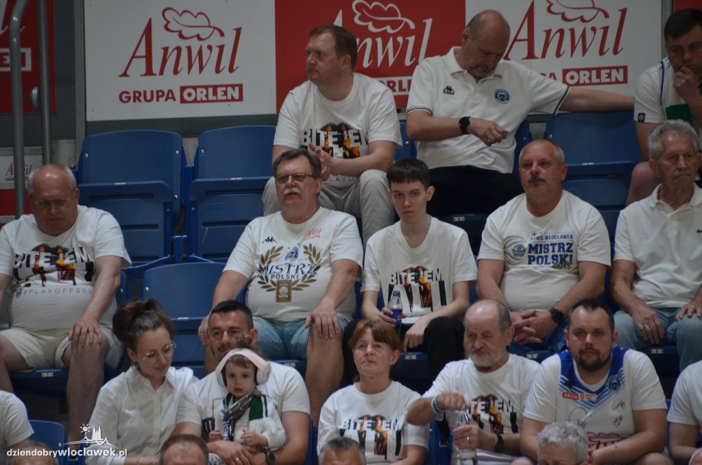 Kibice na meczu Anwil Włocławek vs Spójnia Stargard