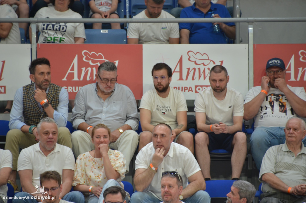 Kibice na meczu Anwil Włocławek vs Spójnia Stargard