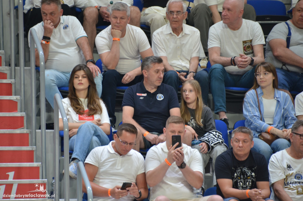 Kibice na meczu Anwil Włocławek vs Spójnia Stargard