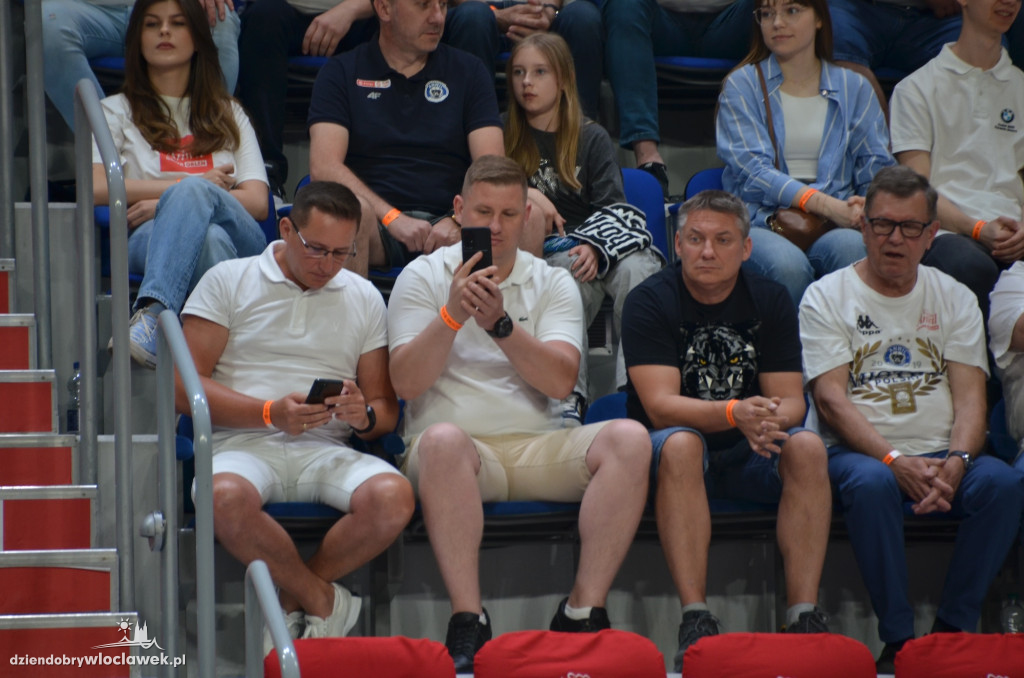 Kibice na meczu Anwil Włocławek vs Spójnia Stargard