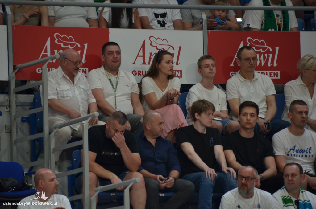 Kibice na meczu Anwil Włocławek vs Spójnia Stargard