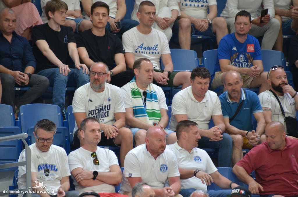 Kibice na meczu Anwil Włocławek vs Spójnia Stargard