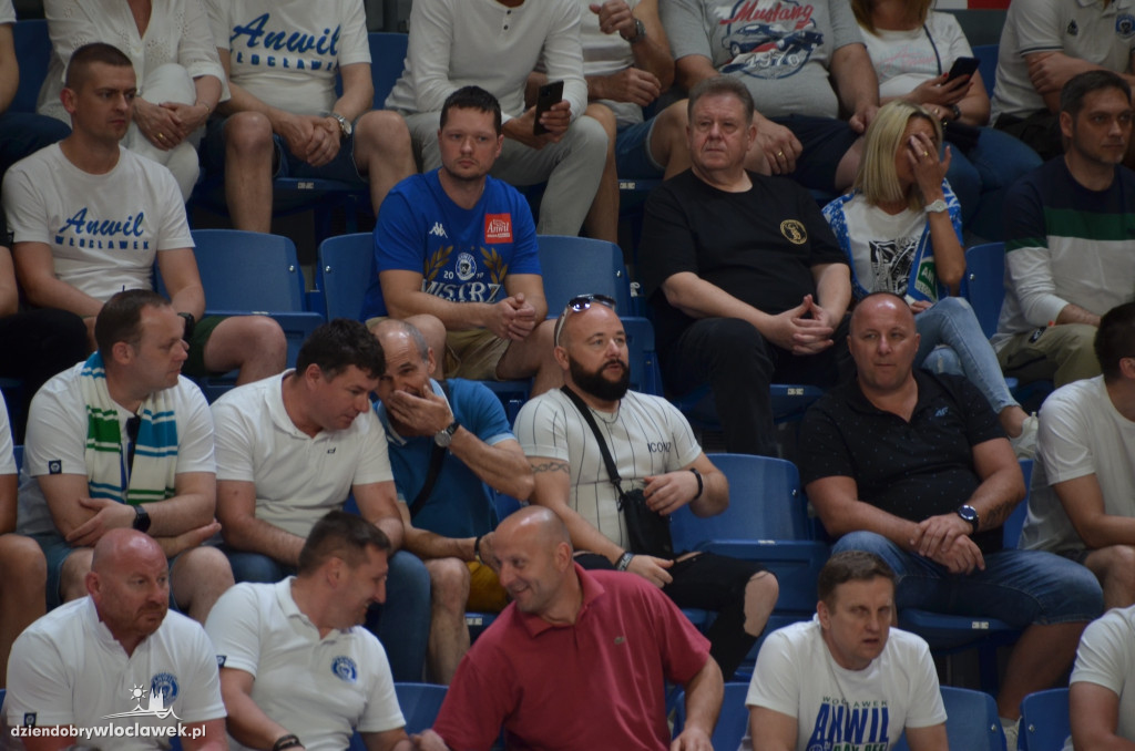 Kibice na meczu Anwil Włocławek vs Spójnia Stargard