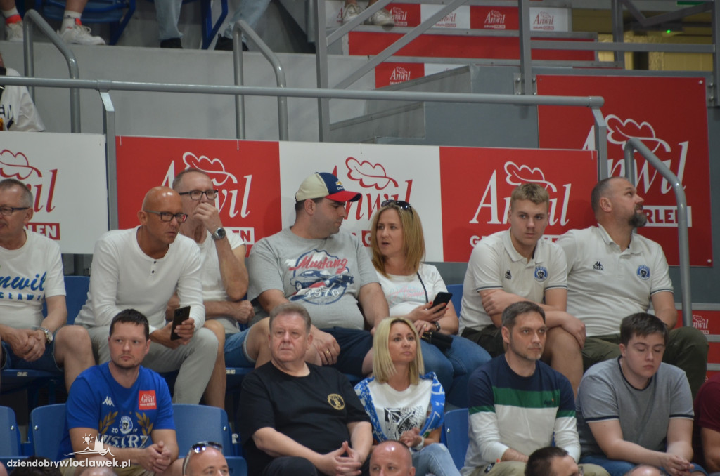Kibice na meczu Anwil Włocławek vs Spójnia Stargard