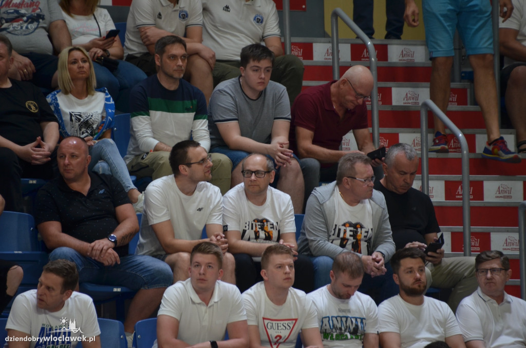 Kibice na meczu Anwil Włocławek vs Spójnia Stargard