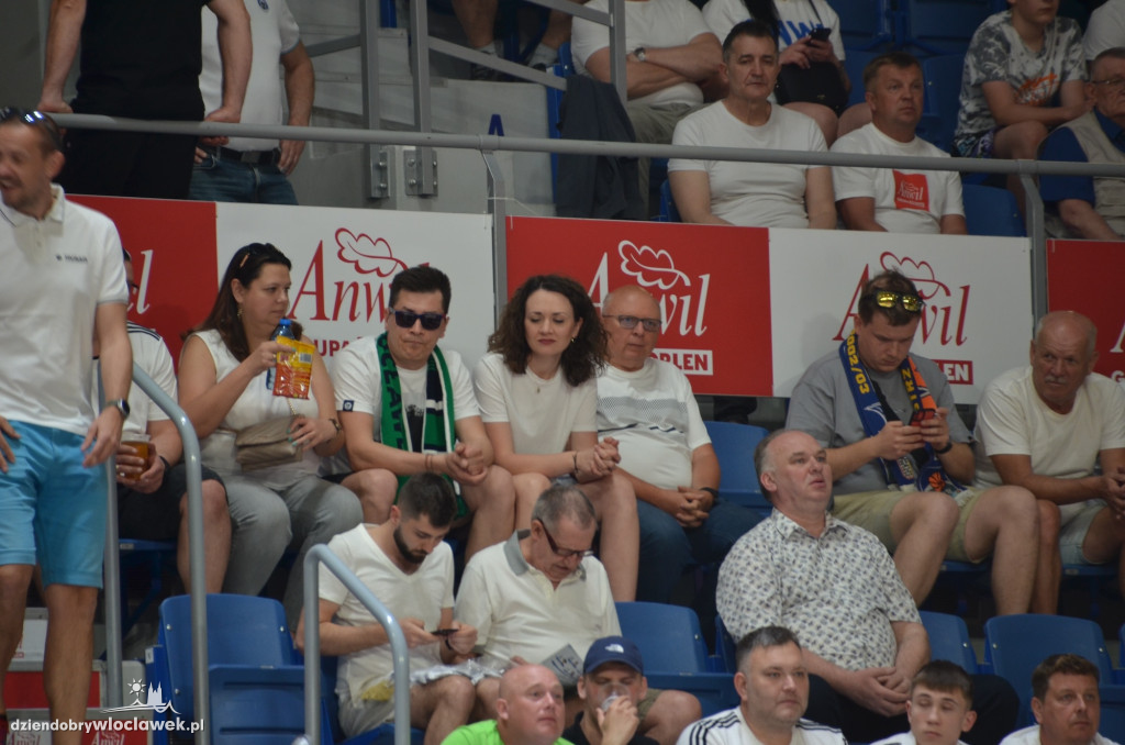 Kibice na meczu Anwil Włocławek vs Spójnia Stargard