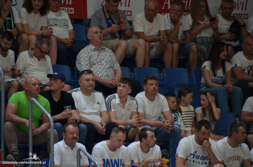 Kibice na meczu Anwil Włocławek vs Spójnia Stargard