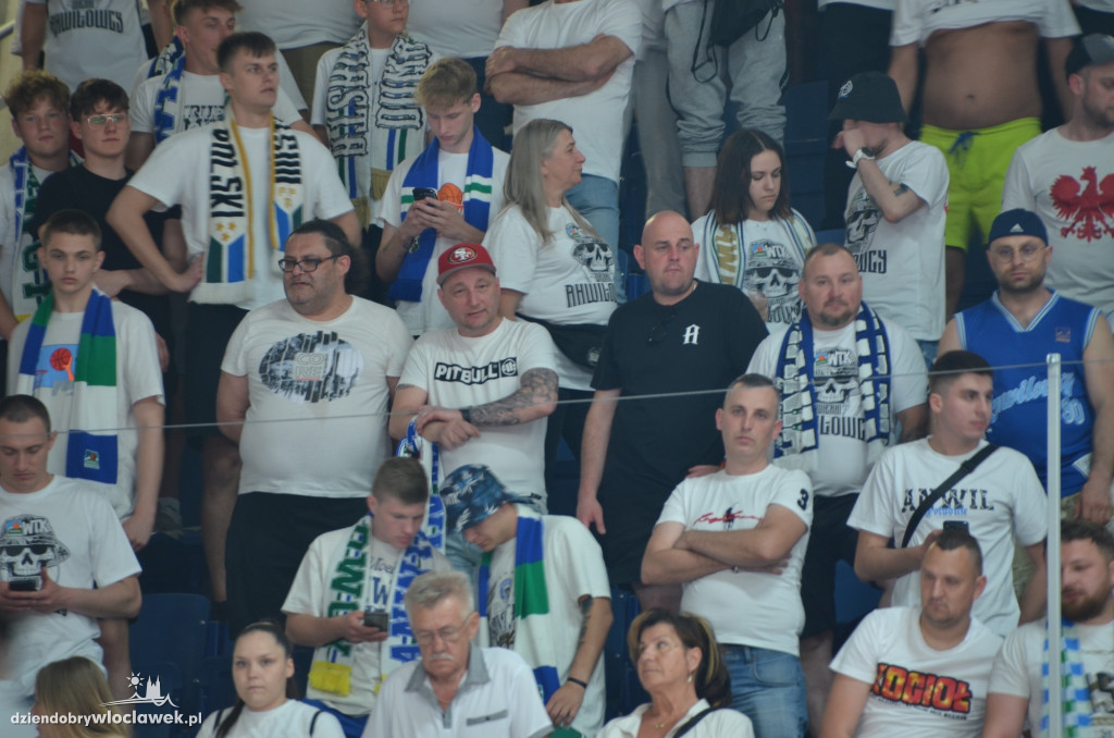 Kibice na meczu Anwil Włocławek vs Spójnia Stargard