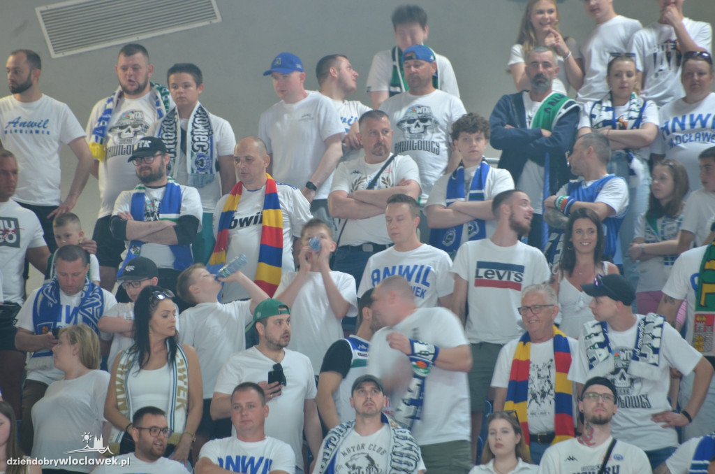 Kibice na meczu Anwil Włocławek vs Spójnia Stargard