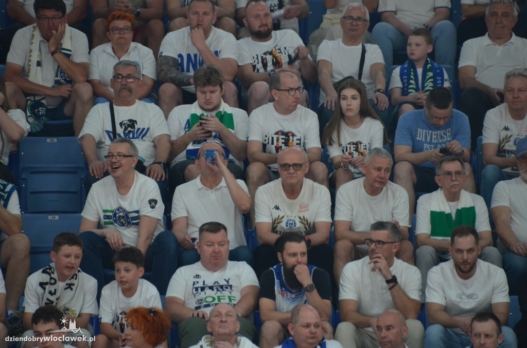 Kibice na meczu Anwil Włocławek vs Spójnia Stargard