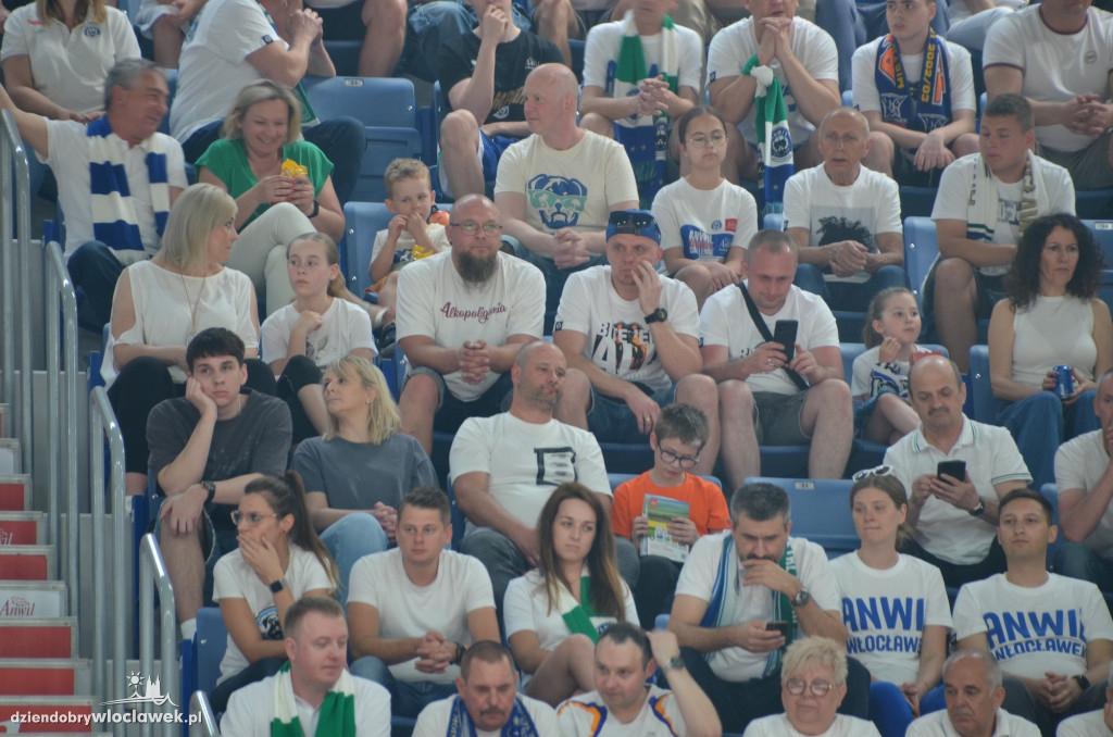 Kibice na meczu Anwil Włocławek vs Spójnia Stargard