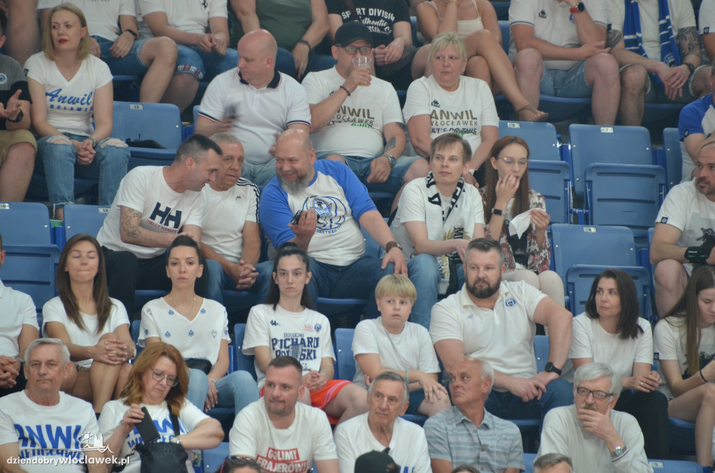 Kibice na meczu Anwil Włocławek vs Spójnia Stargard