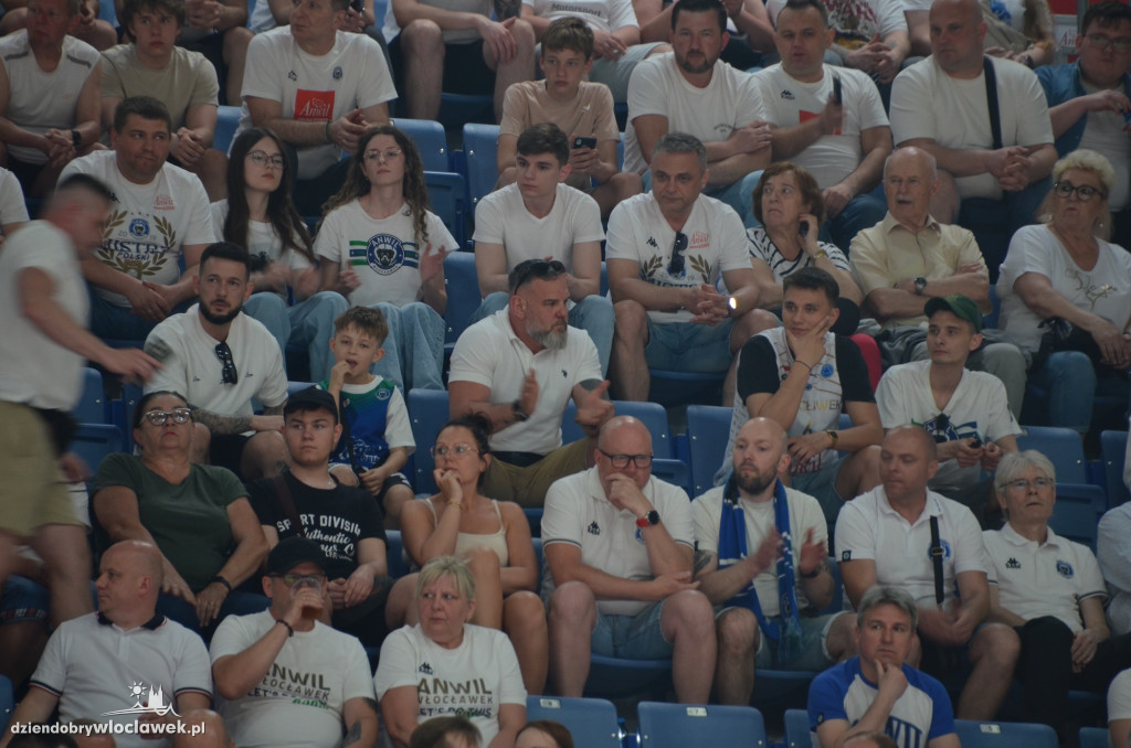 Kibice na meczu Anwil Włocławek vs Spójnia Stargard