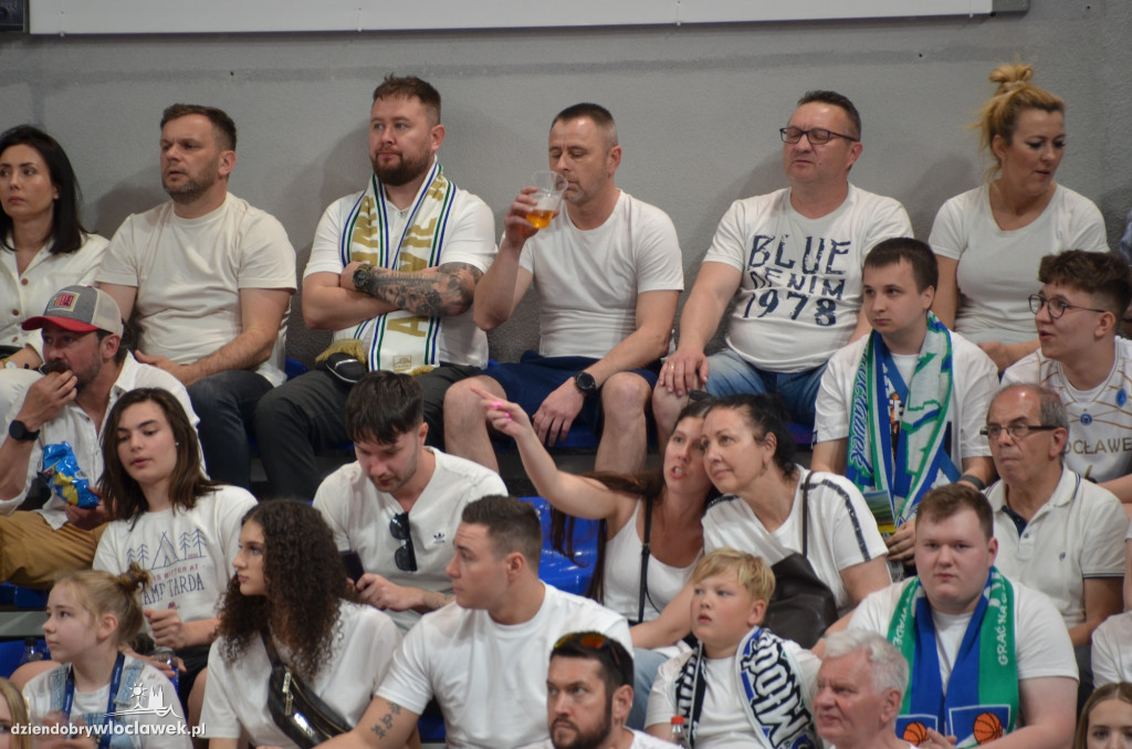 Kibice na meczu Anwil Włocławek vs Spójnia Stargard