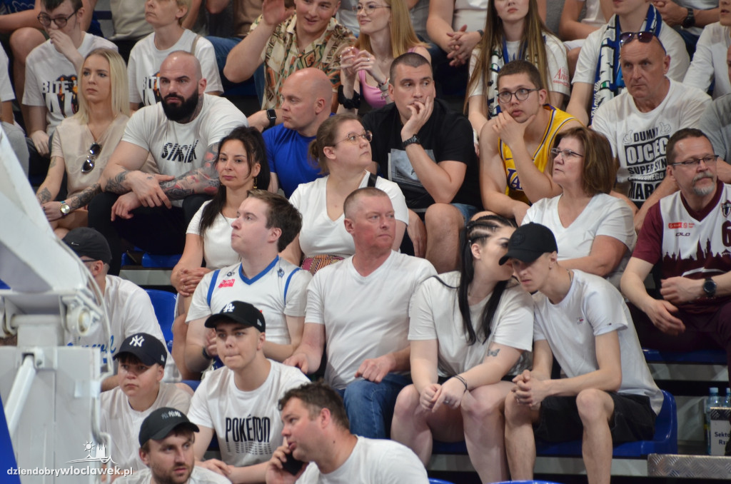 Kibice na meczu Anwil Włocławek vs Spójnia Stargard