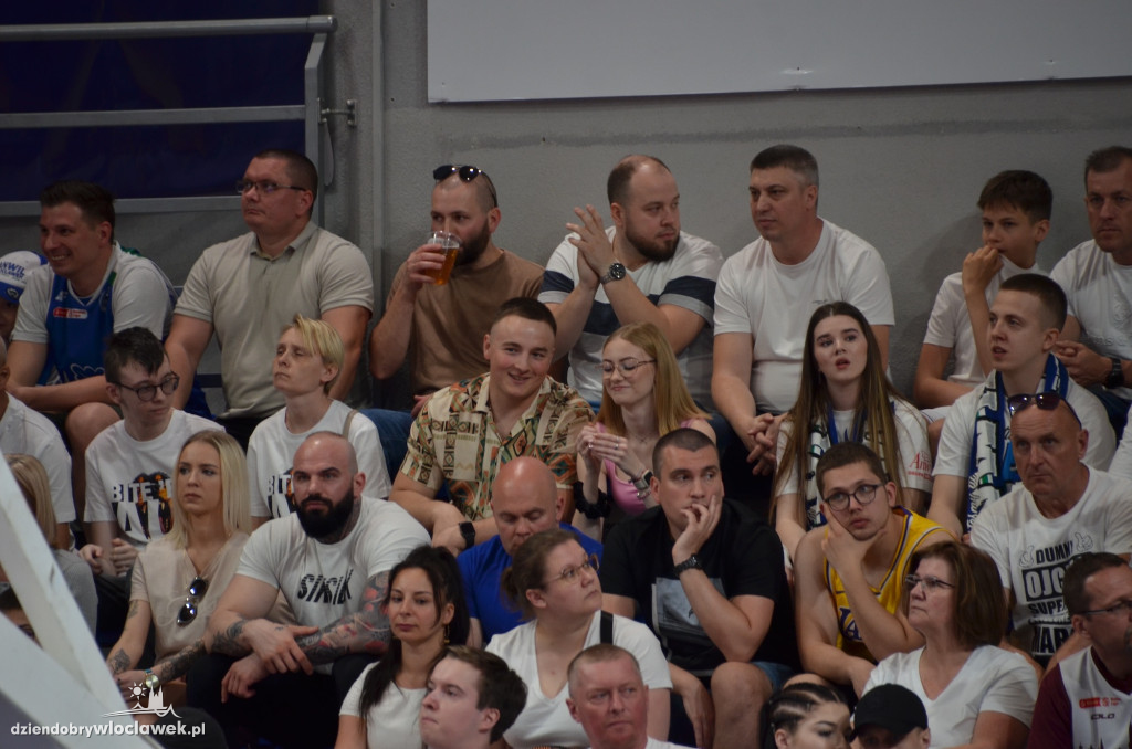 Kibice na meczu Anwil Włocławek vs Spójnia Stargard