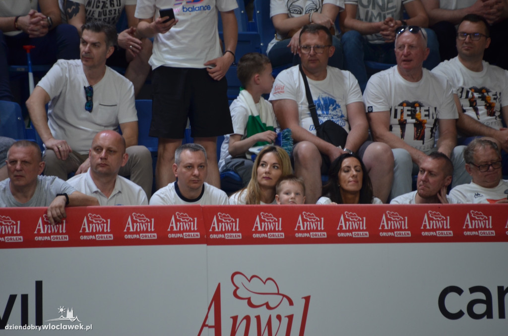 Kibice na meczu Anwil Włocławek vs Spójnia Stargard