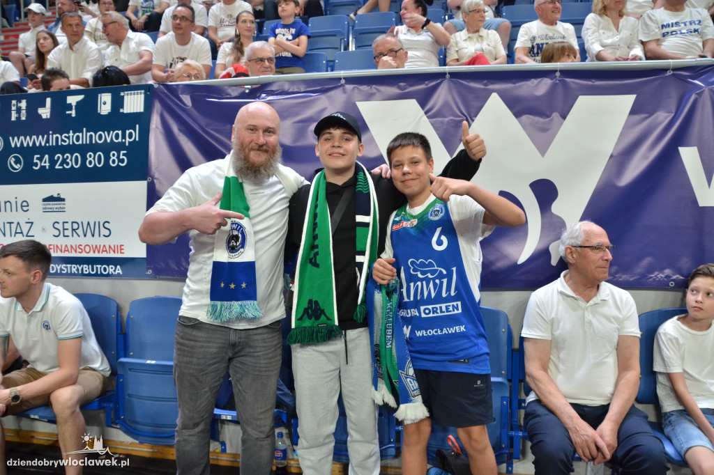Kibice na meczu nr 2 Anwil vs Spójnia