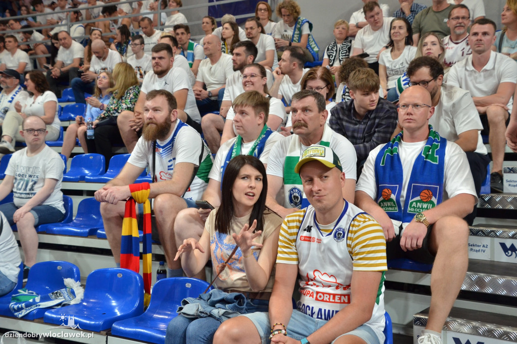 Kibice na meczu nr 2 Anwil vs Spójnia