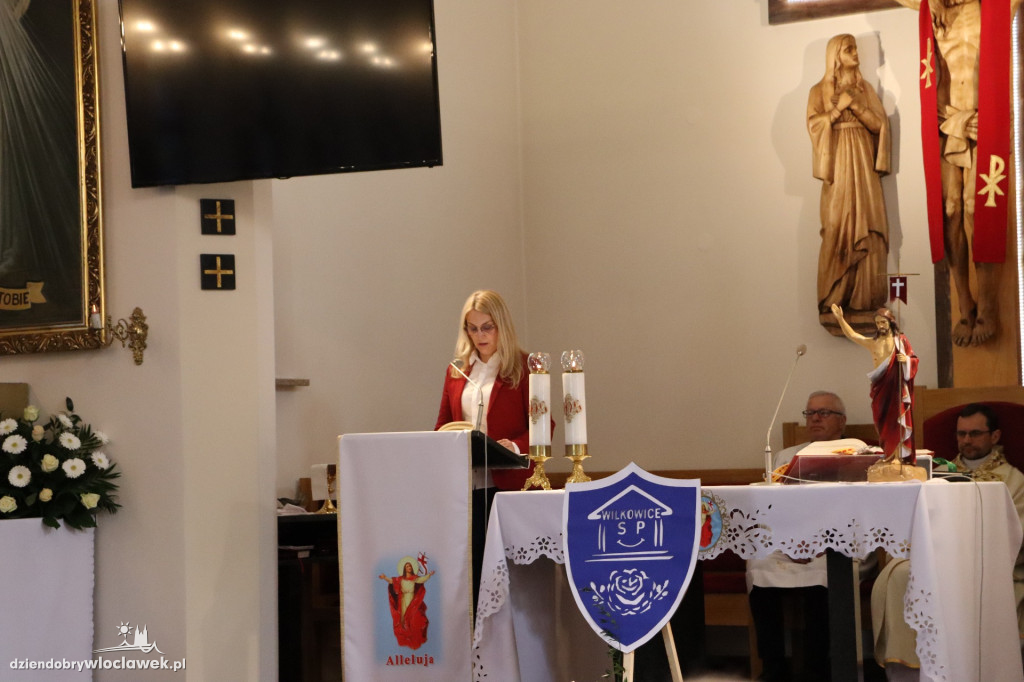 Nadanie imienia szkole podstawowej w Wilkowicach