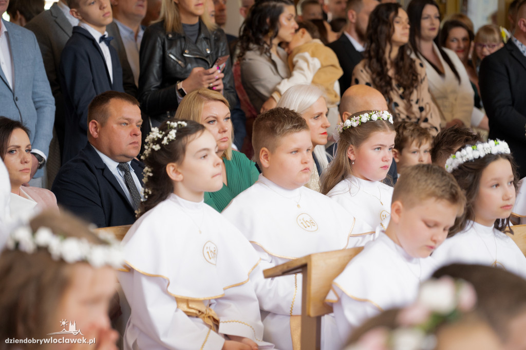 Komunia Św. w parafii w Michelinie
