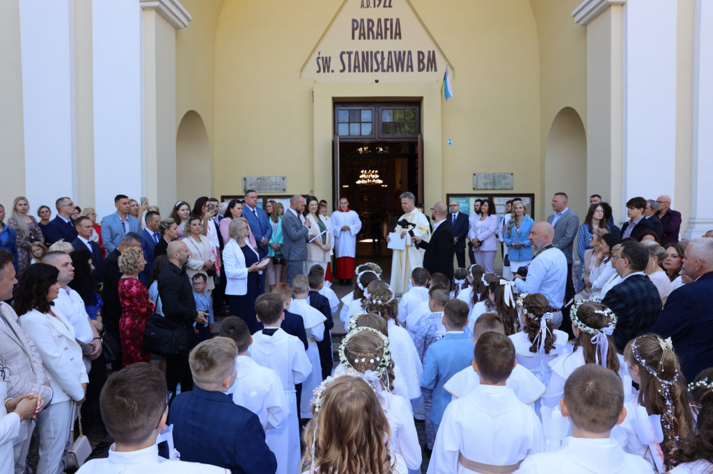 Komunia w parafii pw. św. Stanisława - SP 7