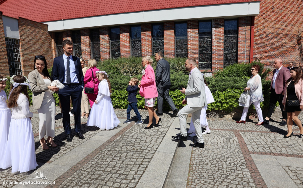 Komunia w parafii przy ulicy Robotniczej