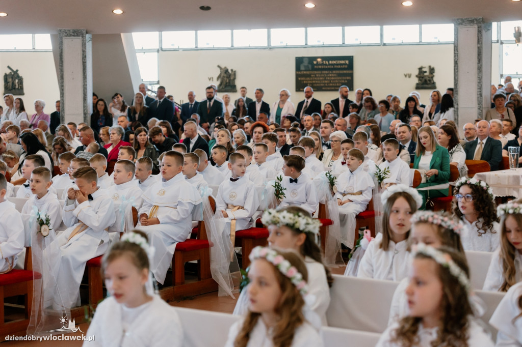 Komunia w parafii Najświętszego Serca Jezusowego