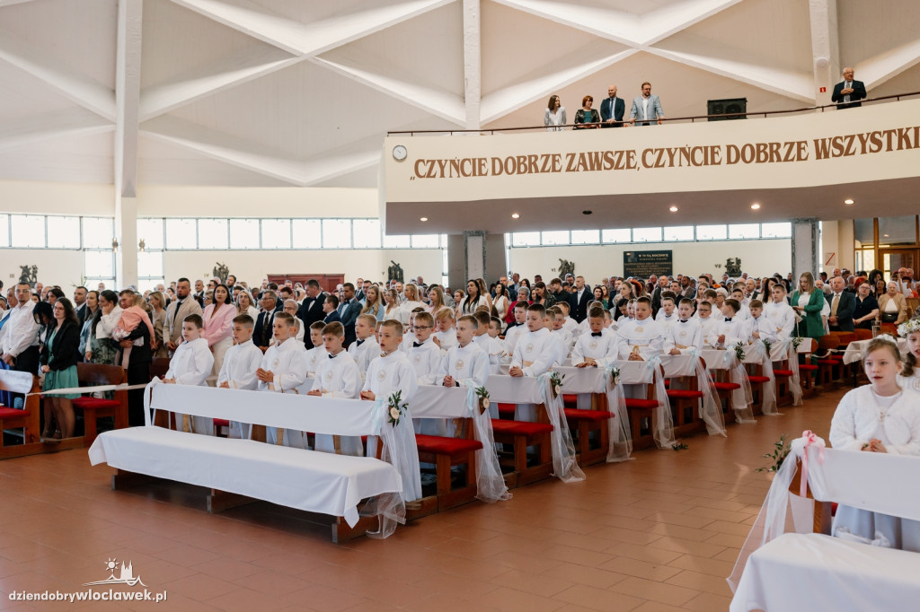 Komunia w parafii Najświętszego Serca Jezusowego