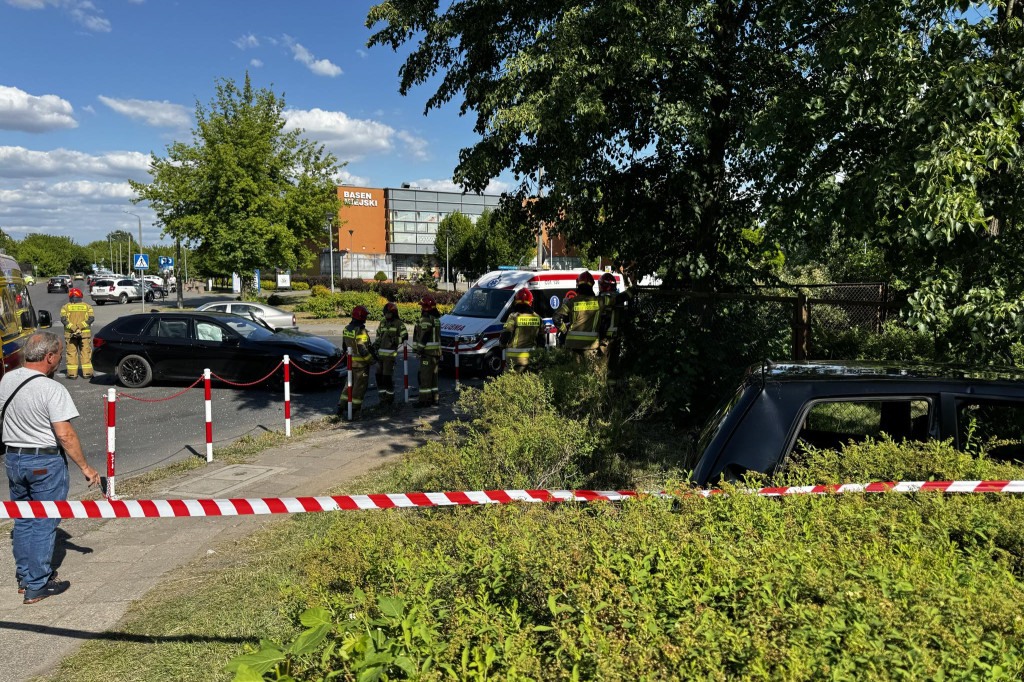 Wypadek przy basenie na Wysokiej