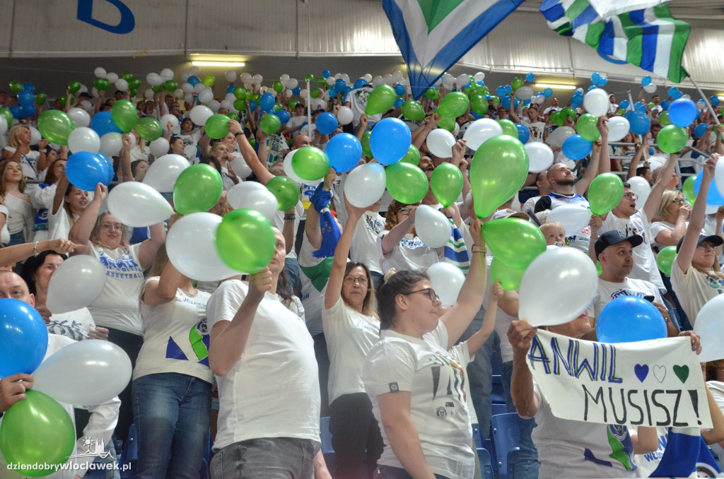 Kibice na meczu nr 5 Anwil vs Spójnia