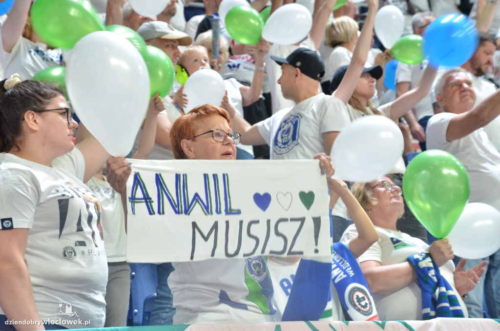 Kibice na meczu nr 5 Anwil vs Spójnia