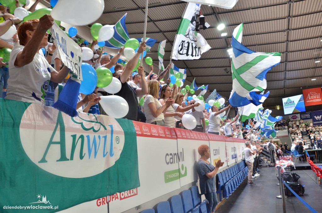 Kibice na meczu nr 5 Anwil vs Spójnia