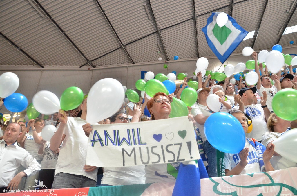Kibice na meczu nr 5 Anwil vs Spójnia