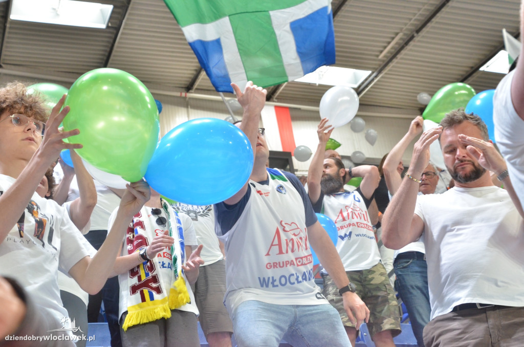 Kibice na meczu nr 5 Anwil vs Spójnia