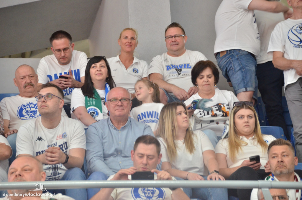 Kibice na meczu nr 5 Anwil vs Spójnia