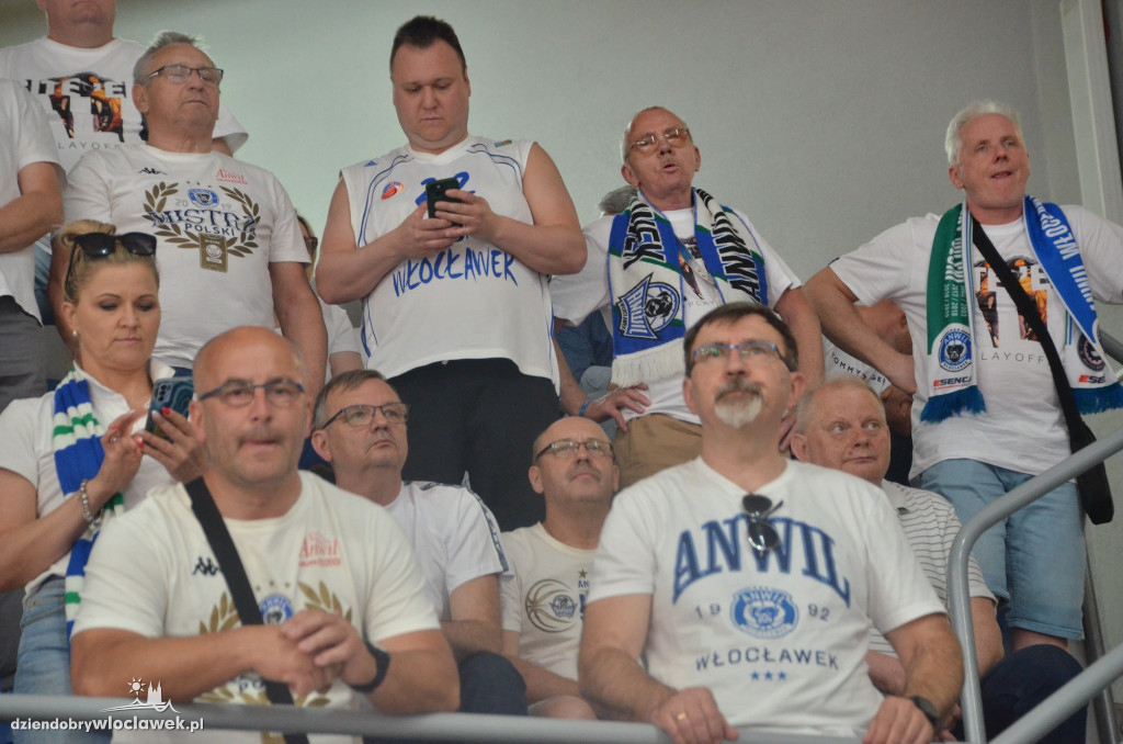 Kibice na meczu nr 5 Anwil vs Spójnia