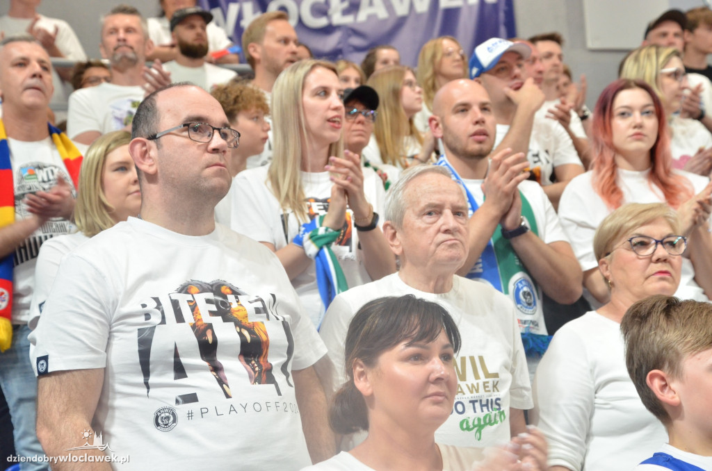 Kibice na meczu nr 5 Anwil vs Spójnia