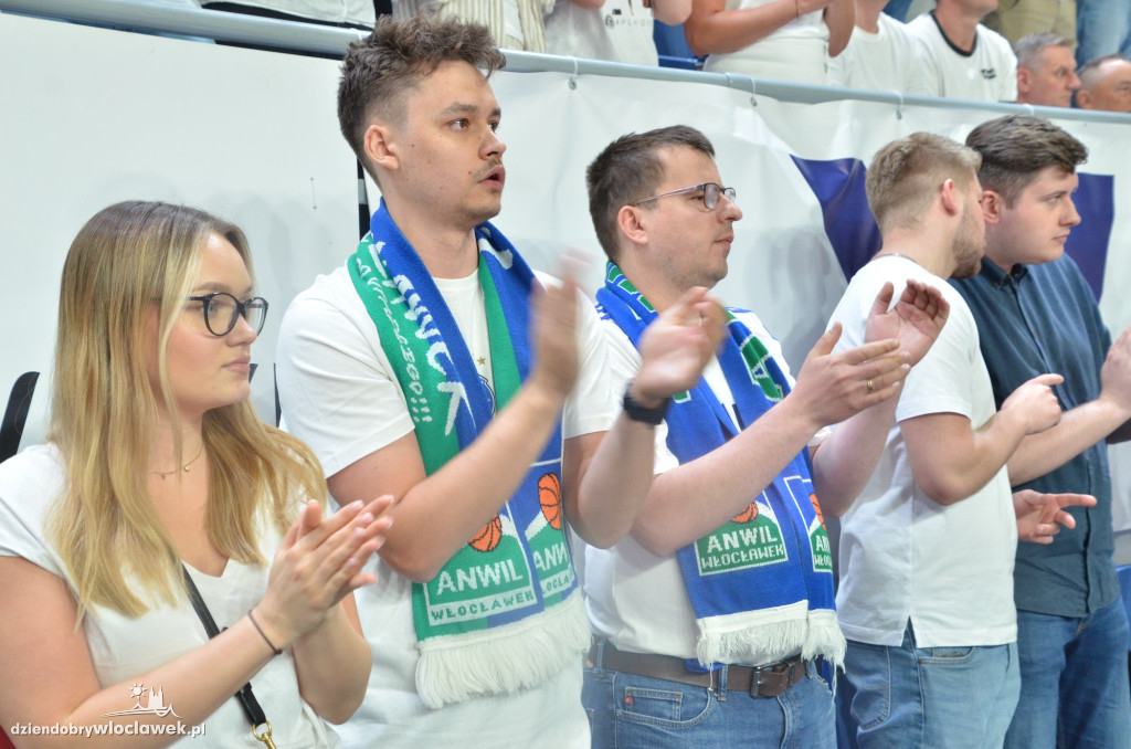 Kibice na meczu nr 5 Anwil vs Spójnia