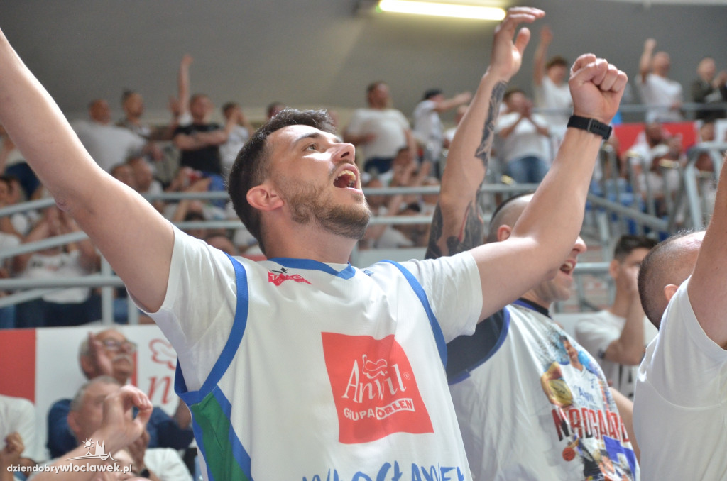 Kibice na meczu nr 5 Anwil vs Spójnia