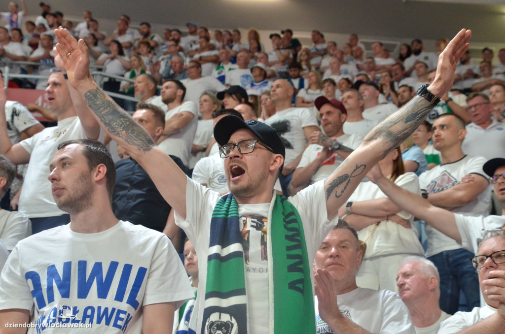 Kibice na meczu nr 5 Anwil vs Spójnia
