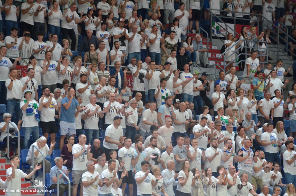 Kibice na meczu nr 5 Anwil vs Spójnia