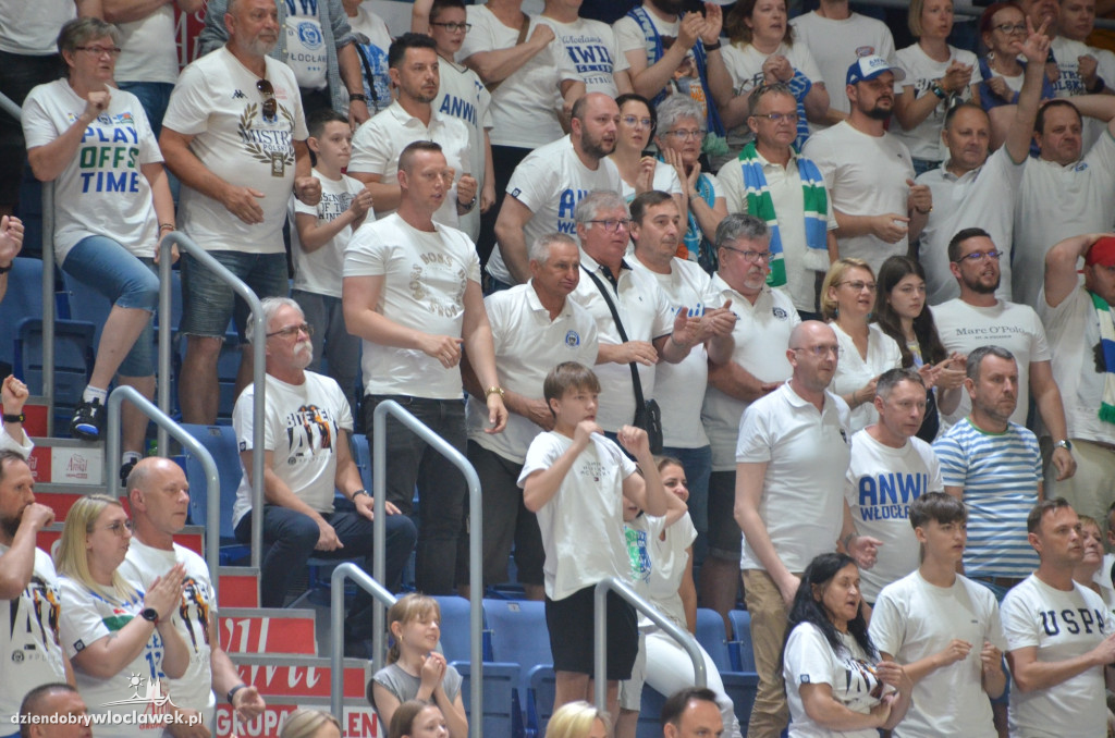 Kibice na meczu nr 5 Anwil vs Spójnia