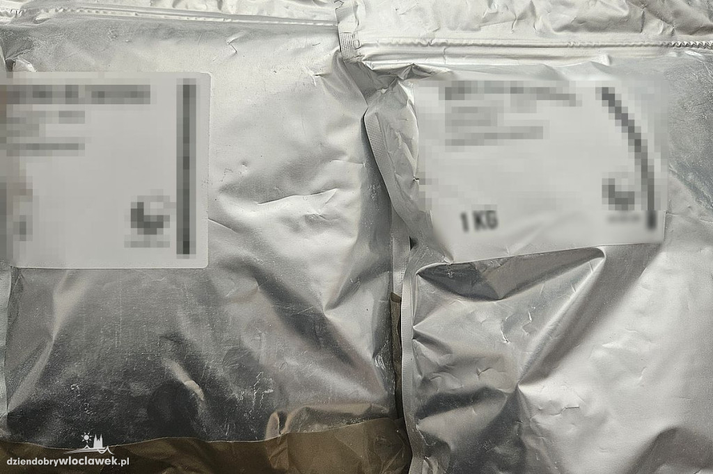 36-latek zatrzymany z ponad kilogramem narkotyków