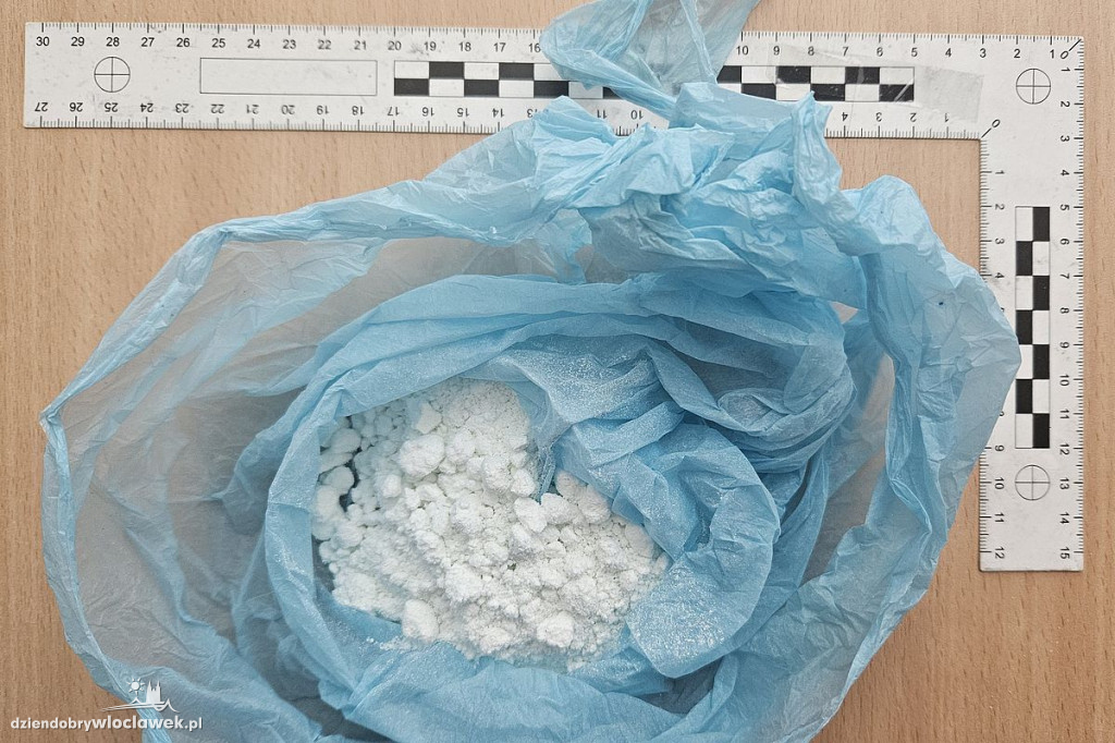 36-latek zatrzymany z ponad kilogramem narkotyków